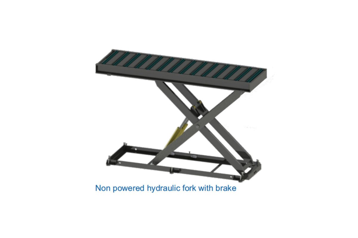 XL-Non powered hydraulic fork with brake